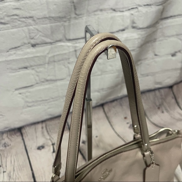 Coach Kelsey Pebbled Leather Crossbody Satchel F34494 - Picture 4 of 12